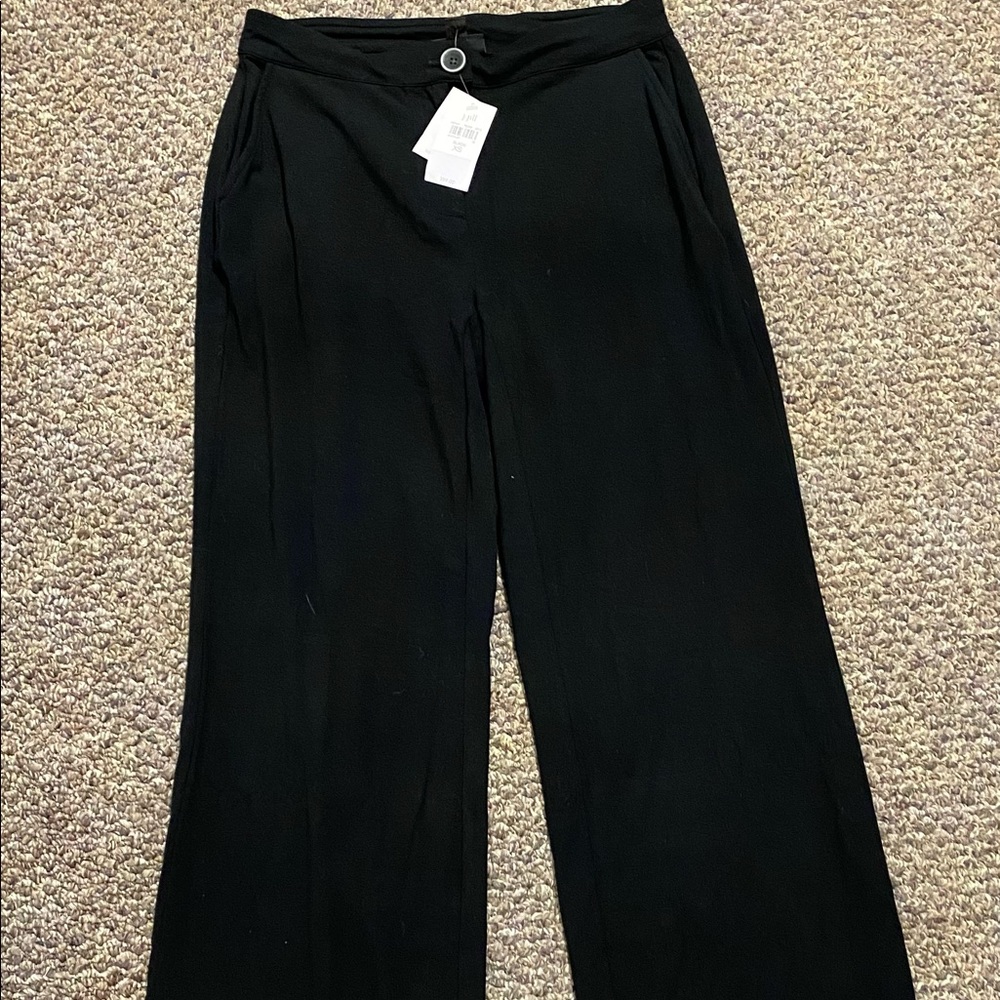 🖤💼NWT J.JILL Wearever Collection Black Straight Leg Slacks in Size XS🖤💼